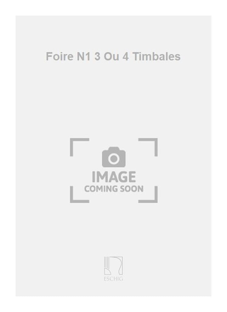 Foire N1 3 Ou 4 Timbales